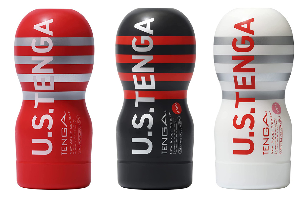 U.S. TENGA オリジナル バキュームカップ ３種類まとめてお得セット