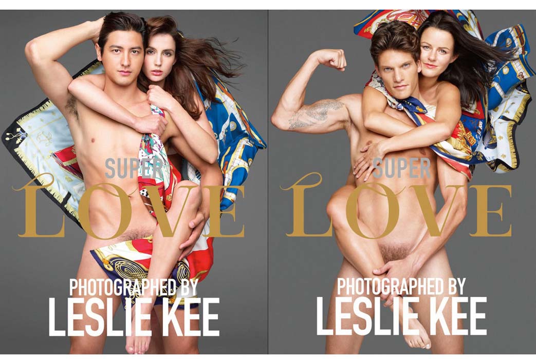 レスリー・キー写真集『SUPER LOVE』COVER：B - ウインドウを閉じる