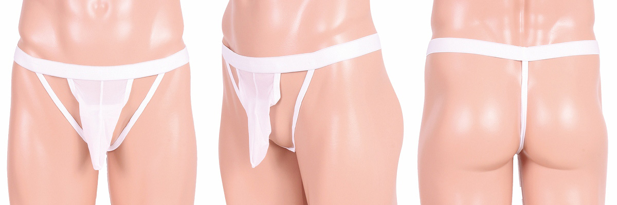 ぎりぎりVラインTバック (ホワイト) ぎりぎりVラインTバック (ホワイト)