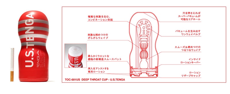 U.S. TENGA ディープスロート・カップ U.S. TENGA ディープスロート・カップ