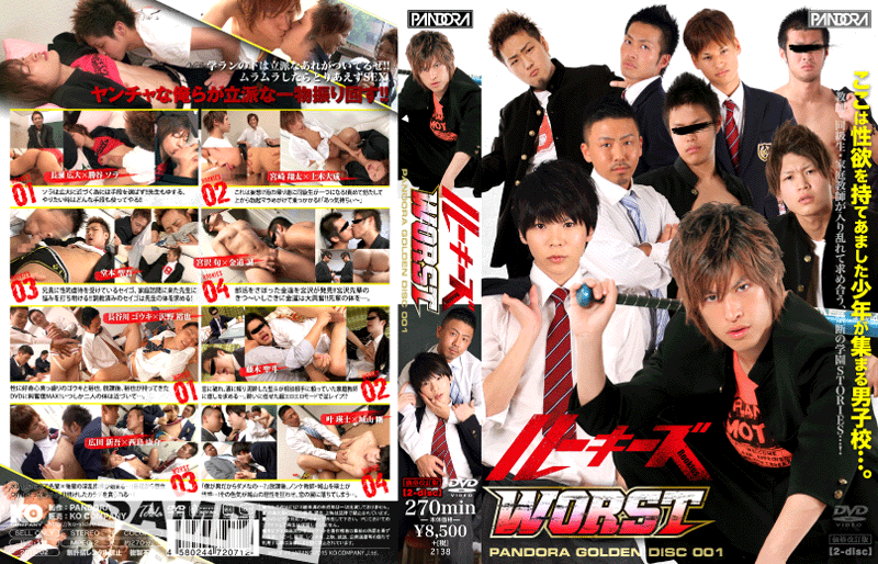 PANDORA GOLDEN DISC 001-ルーキーズ&WORST-(DVD2枚組) PANDORA GOLDEN DISC 001-ルーキーズ&WORST-(DVD2枚組)