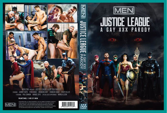JUSTICE LEAGUE A Gay XXX PARODY(DVD)